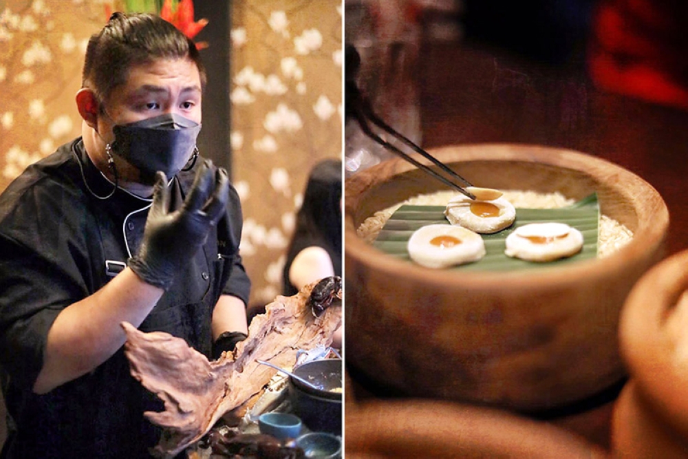 Some head chefs may come to your table to explain their craft – but this isn’t a duty.