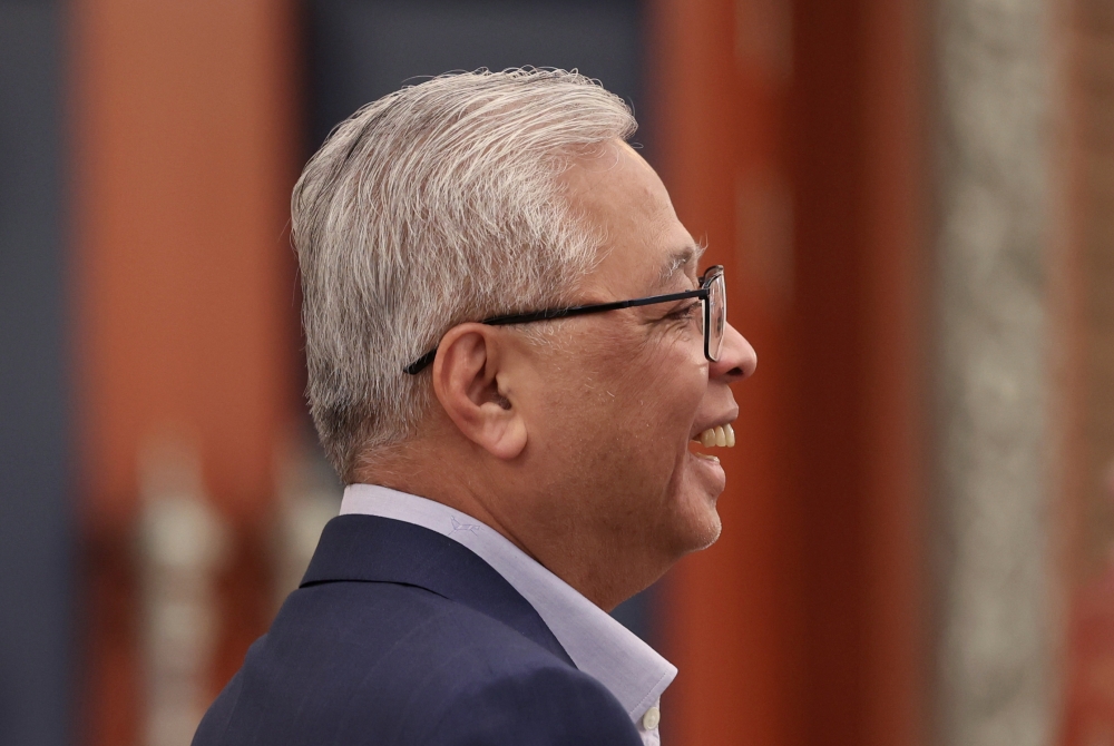 Former Prime Minister and Bera Member of Parliament Datuk Seri Ismail Sabri Yaakob is picture in Parliament building, March 1, 2023. — Bernama pic