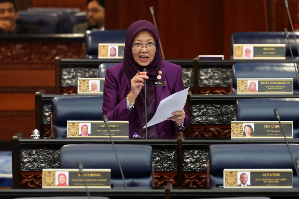Health Minister Dr Zaliha Mustafa says the Health White Paper is the beginning of the journey of reforming the Malaysian health system to be continued if accepted. ― Bernama pic 
