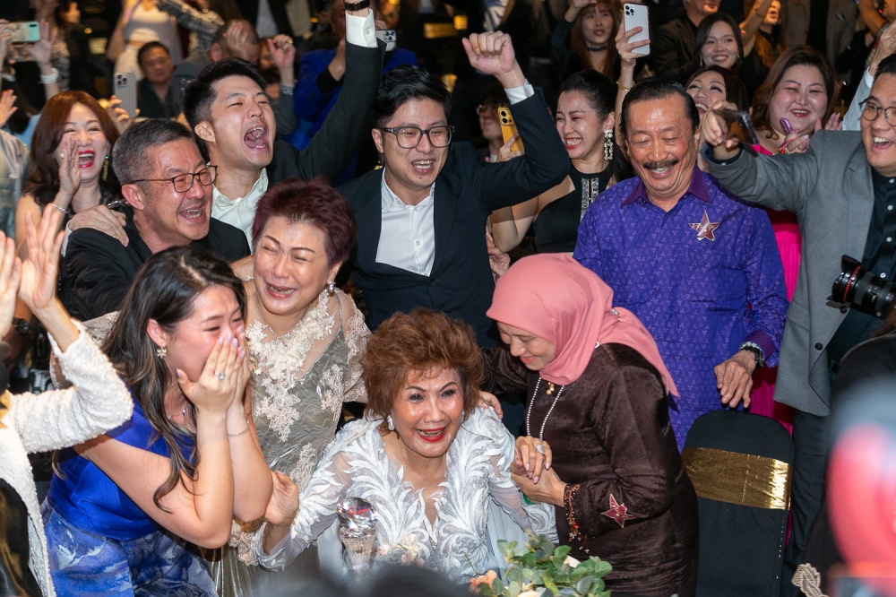 Datin Janet Yeoh said she is a proud mother and is happy for her daughter to receive Hollywood’s most coveted award after decades of hard work.— Picture By Raymond Manuel