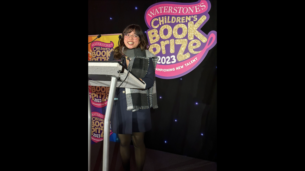 Sarawakian author Nadia Mikail has won the Waterstones Children’s Book Prize with her apocalyptic road trip story entitled ‘The Cats We Meet Along the Way’. — Borneo Post pic