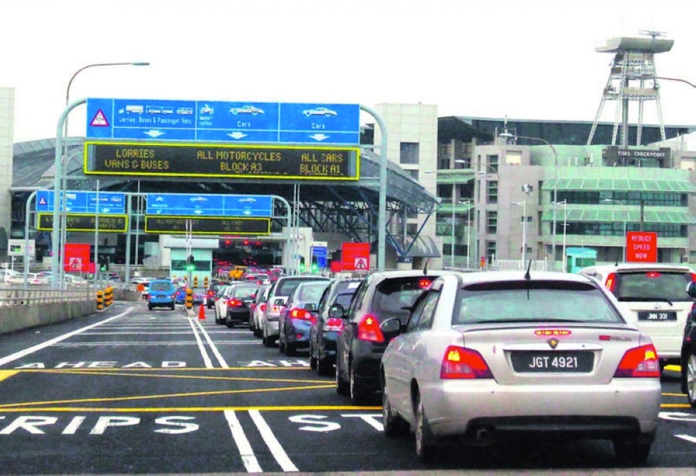 File photo of Tuas checkpoint.  — TODAY file photo