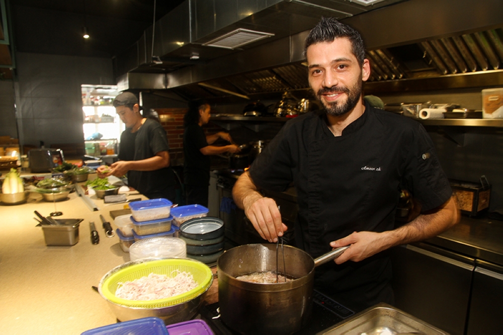 Syrian native Ameer Alzalek opened Leen's Middle East Kitchen that serves Syrian dishes with a twist that reflect his culinary journey in Malaysia — Picture by Choo Choy May