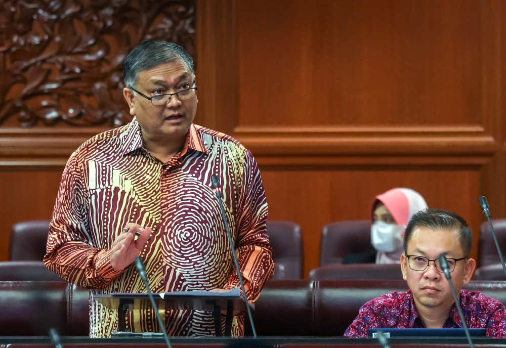 Deputy Home Minister Datuk Seri Shamsul Anuar Nasarah said there are currently 13,440 detainees at 21 Immigration depots nationwide. — Bernama pic