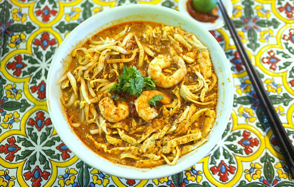 This Sarawak laksa from Lao Mao Cafe definitely ranks as one of the great bowls in the Klang Valley — Pictures by Lee Khang Yi