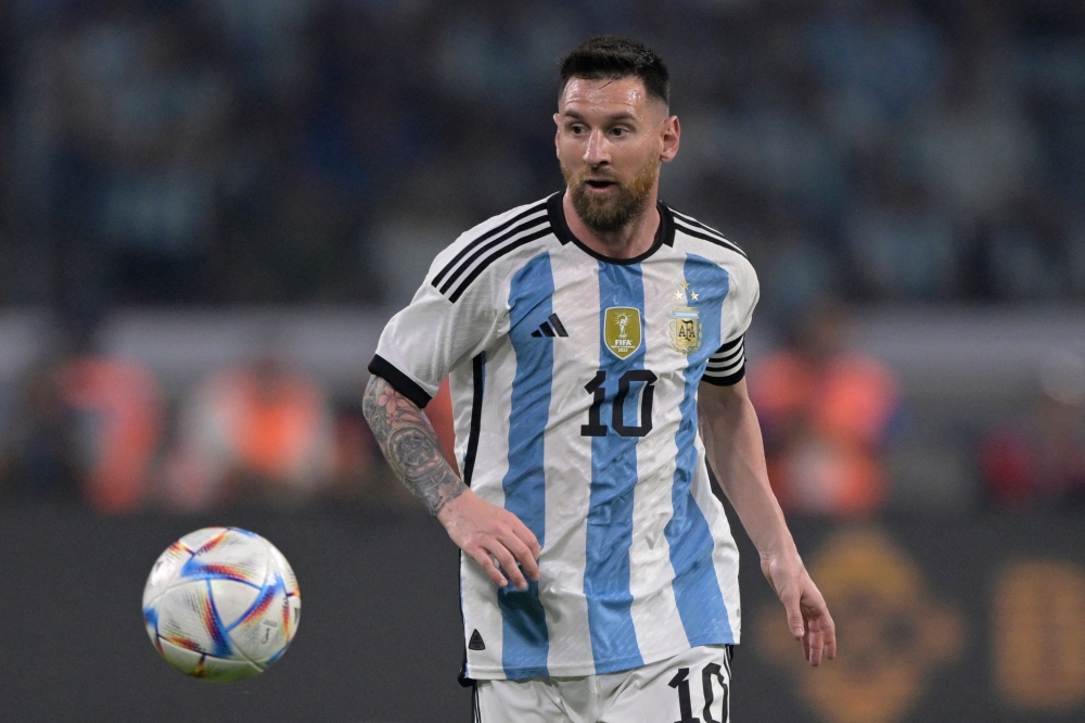 Seven-time Ballon d’Or winner Lionel Messi opened the scoring against the Caribbean island minnows on 20 minutes in Santiago del Estero. — AFP pic