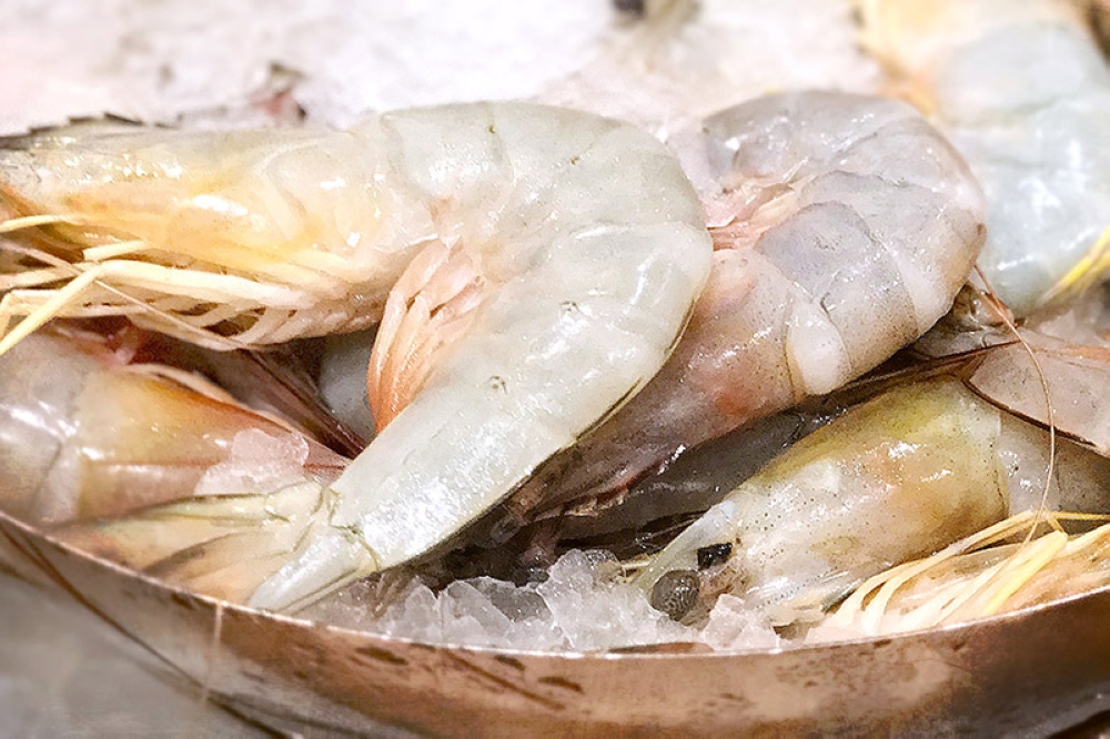 Make sure you get the freshest prawns.