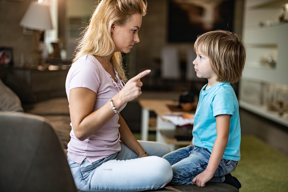 Children who experience ‘hostile’ discipline are more likely to develop mental health problems. — ETX Studio pic