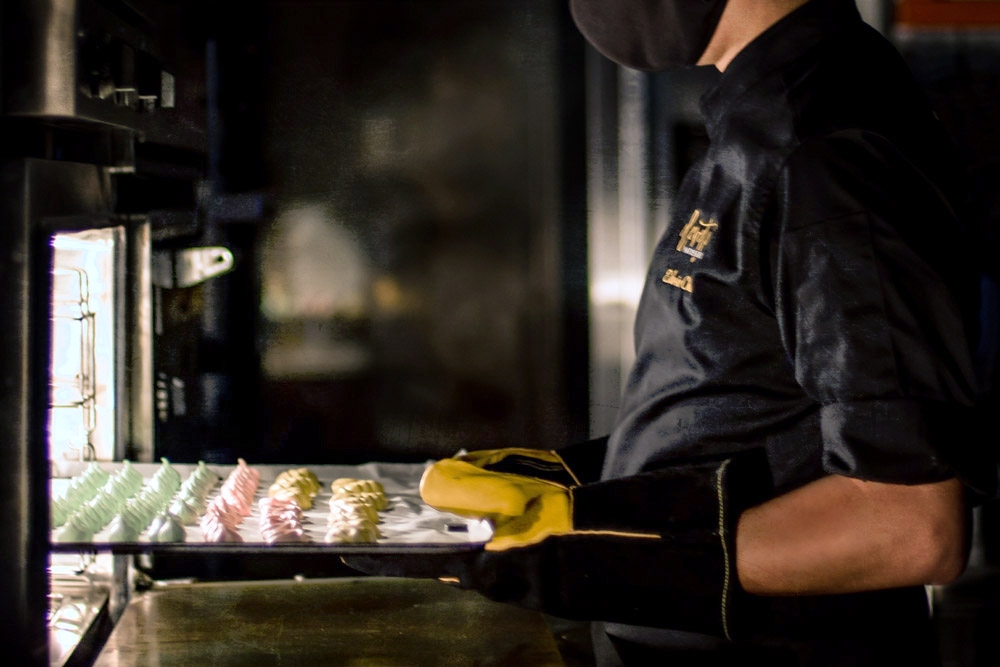 Baking sweet delicacies with a Malaysian touch.