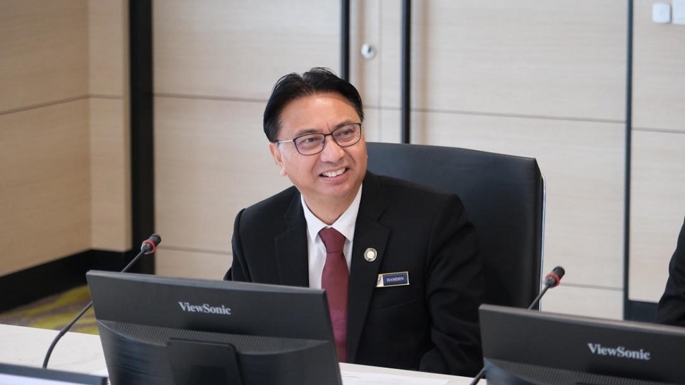 Sarawak Forest Department director Datuk Hamden Mohammad says Sarawak is the largest contributor to Malaysia’s forest cover April 6, 2023. — Picture courtesy of the Sarawak Forest Department