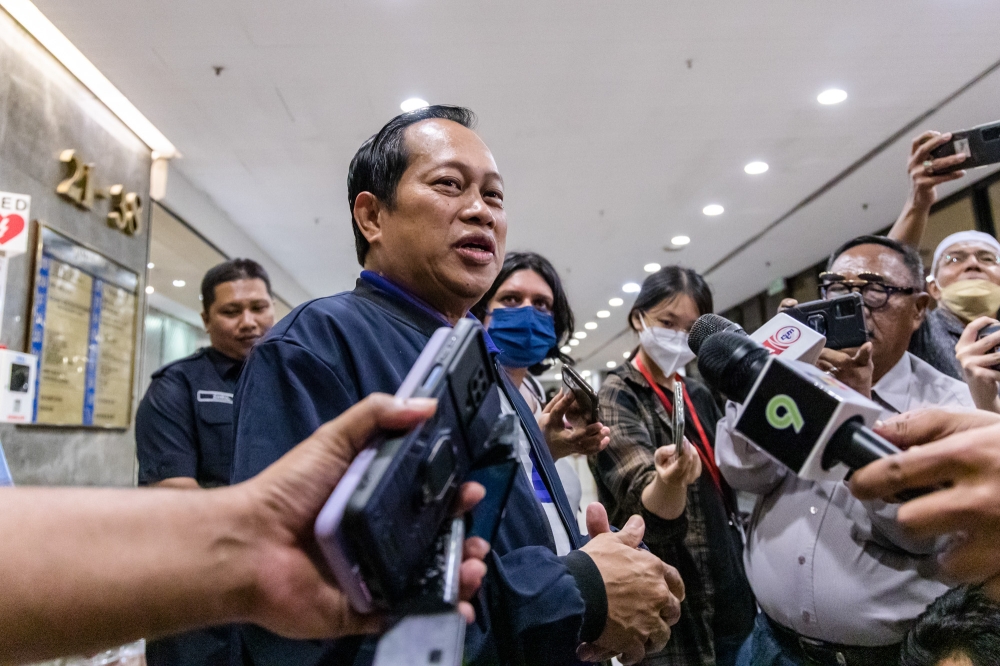 The country can get RM1 billion for a start when the global minimum tax (GMT) is introduced, said Deputy Finance Minister 1 Datuk Seri Ahmad Maslan. — Picture by Firdaus Latif