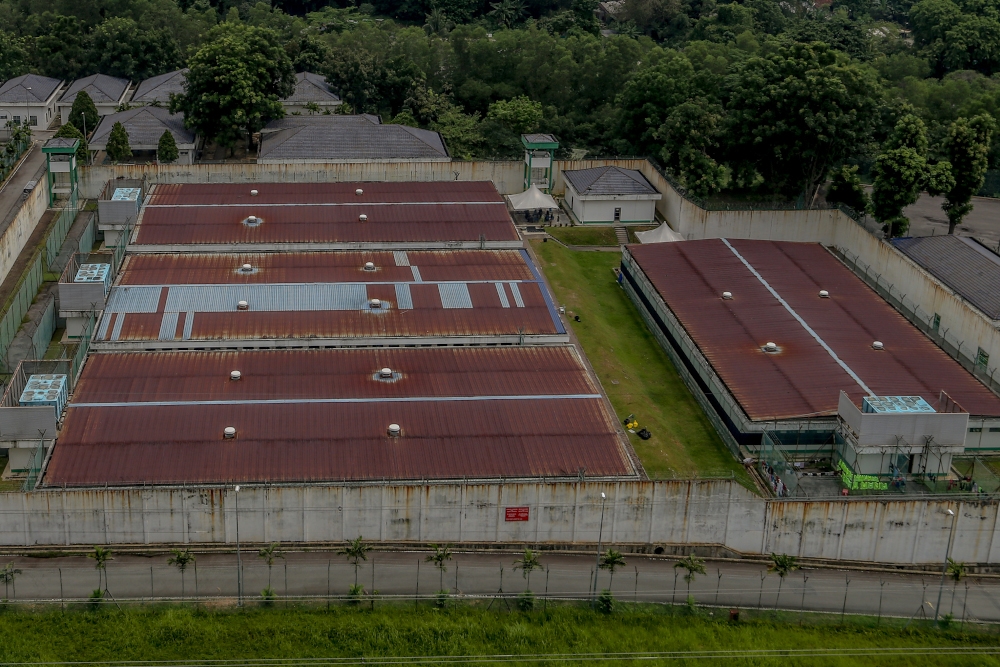 A general view of the Immigration Detention Centre at Bukit Jalil May 25, 2020. — Picture by Firdaus Latif
