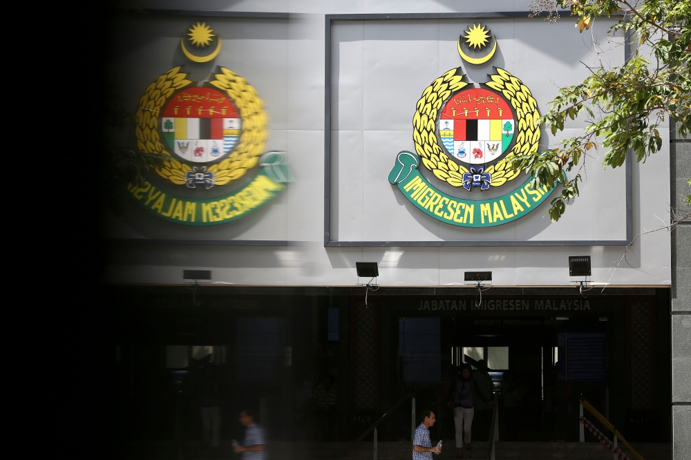 Sharmila said the Immigration Department could emulate the police in setting up a dedicated division to handle cases relating to women and children. — Picture by  Yusof Mat Isa