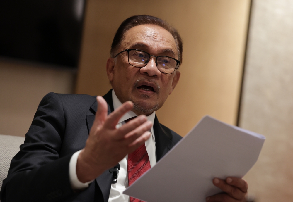 Prime Minister Datuk Seri Anwar Ibrahim noted that Asean was formed to promote peace and stability in the region, and cooperation among its member states, and these objectives should be maintained. — Bernama pic