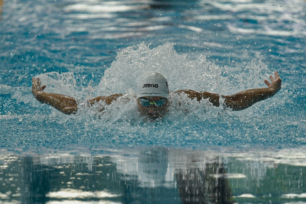National swimmer Bryan Leong booked a ticket to the 2023 Fina World Aquatic Championships in Fukuoka, Japan after surpassing the Category B qualifying mark set by Fina. — Bernama pic 