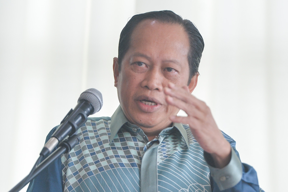 Deputy Finance Minister I Datuk Seri Ahmad Maslan said the EPF Account Two support facility is not in the form of collateral offered by a borrower to a bank. — Picture by Miera Zulyana