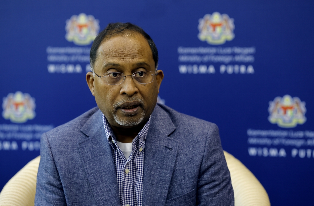 Foreign Minister Datuk Seri Zambry Abdul Kadir said the Palestinian issue has been highlighted on numerous occasions, including an interview with Al-Jazeera. — Bernama pic