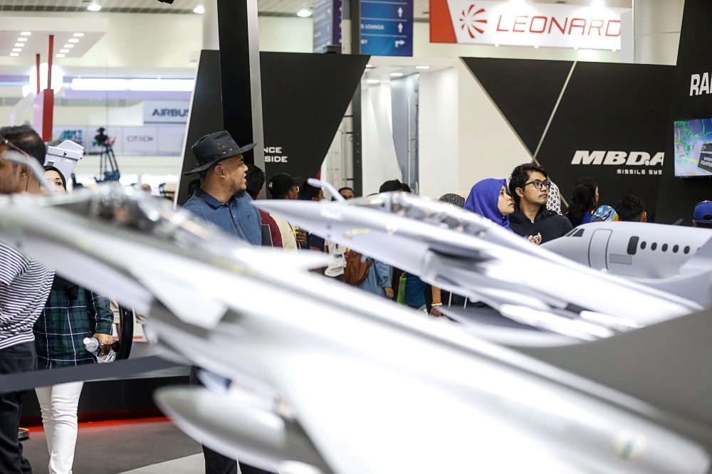 The exhibition is expected to involve around 1,200 local and international companies, thus making this event the largest ever held. — File picture by Sayuti Zainudin