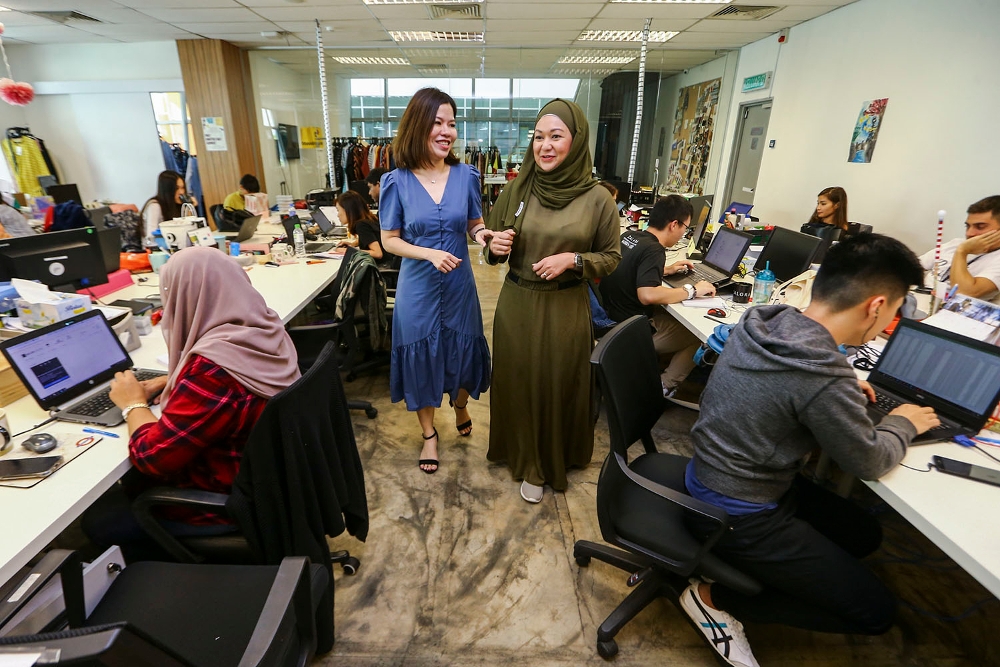 The report also notes that increasing female labour force participation could have significant benefits to the country’s economy and society. — Picture by Hari Anggara