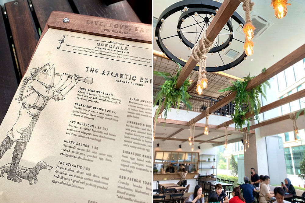 The new Red Bean Bag in Mutiara Damansara, PJ More sunlit and family