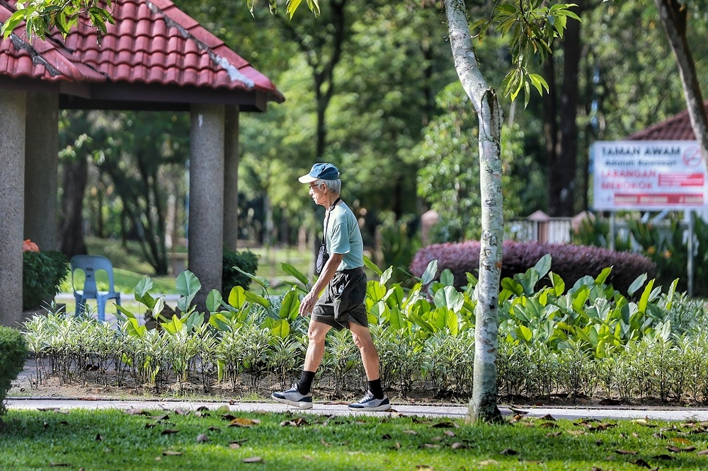 Under the KL Structure Plan, Taman Rimba Kiara was meant to be a public park. — Picture by Ahmad Zamzahuri