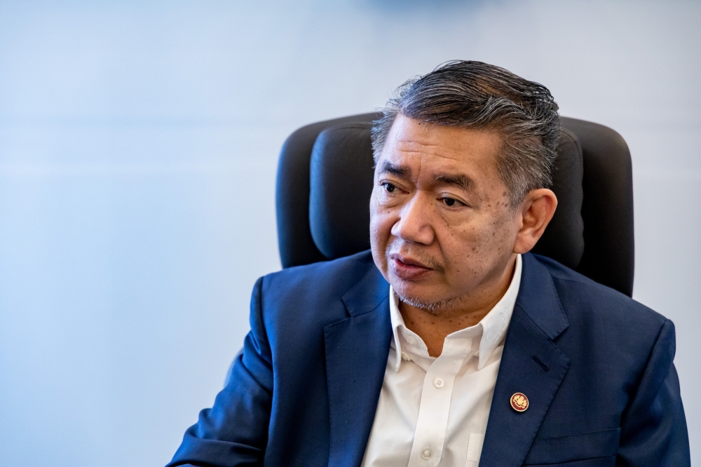 Domestic Trade and Cost of Living Minister Datuk Seri Salahuddin Ayub said the increase in quota was for 4,030 petrol stations nationwide and the move was to avoid a shortage of fuel supply as occurred last year. — Picture by Firdaus Latif
