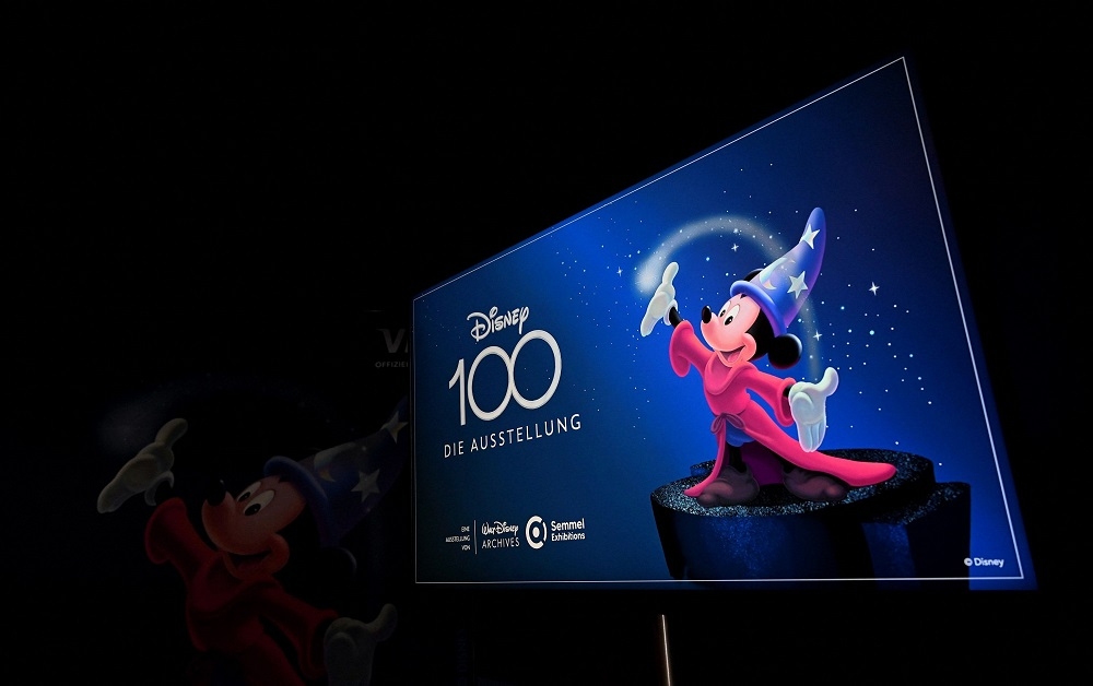 From Mickey Mouse to Marvel, the US entertainment titan’s celebration of its centenary opened in Munich this week, the first stop on its European tour. — AFP pic 