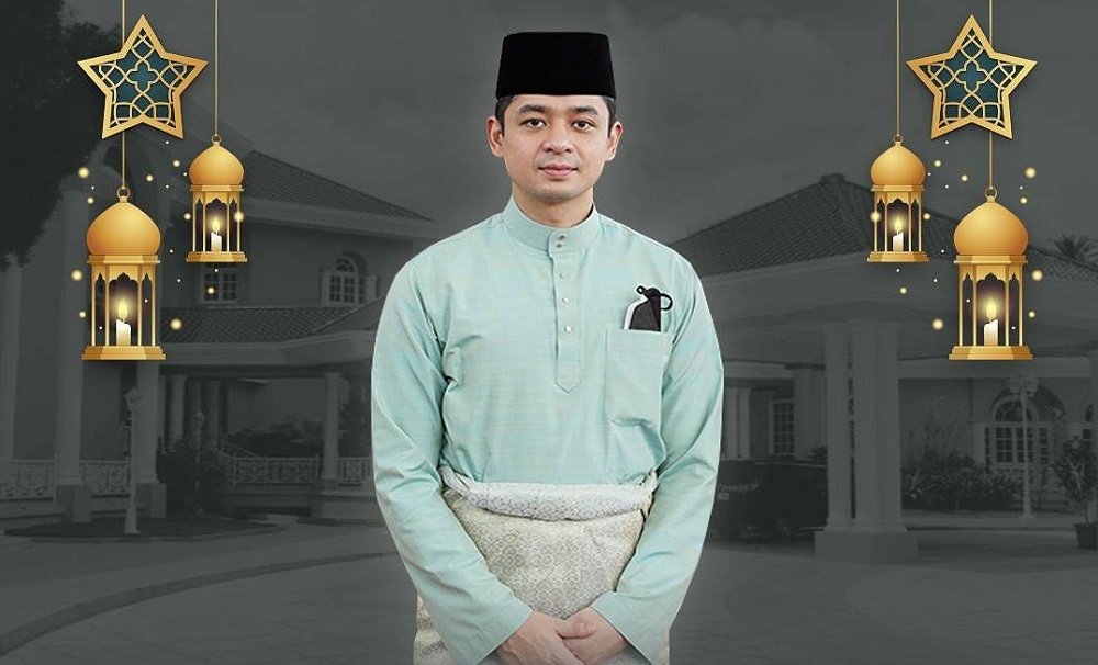 Regent of Pahang Tengku Hassanal Ibrahim Alam Shah today hosted an Aidilfitri reception at Istana Abdulaziz April 24, 2023. — Picture via Facebook/House of Pahang