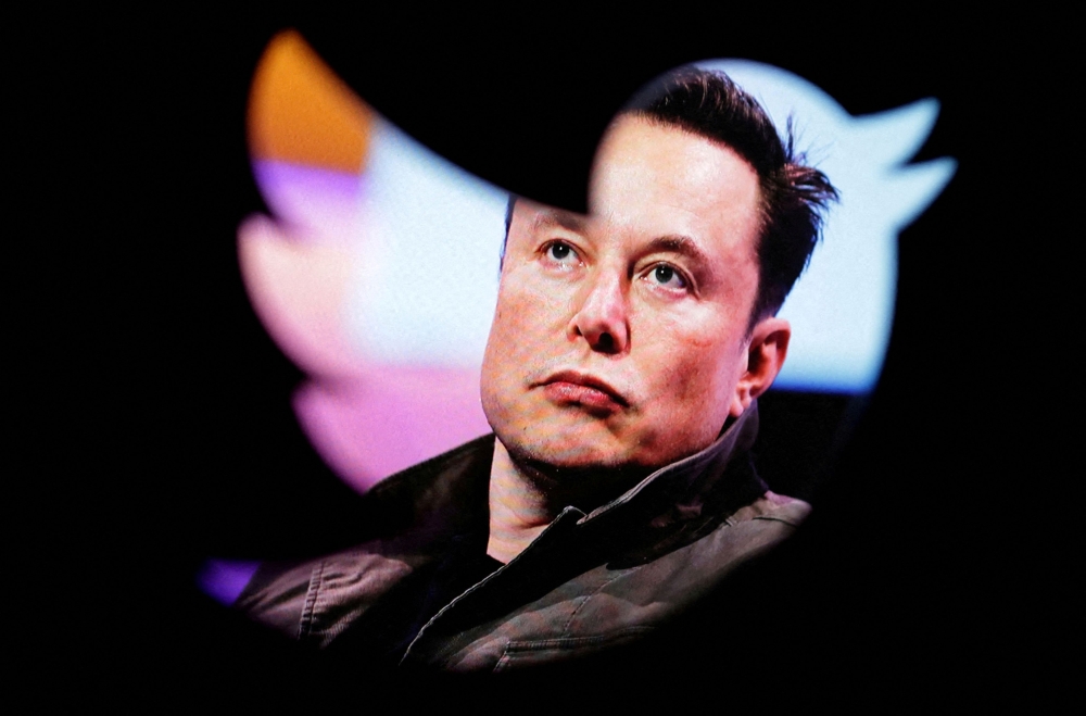 The announcement came as Musk has been struggling, amid frequent controversy, to make Twitter profitable. — Reuters pic