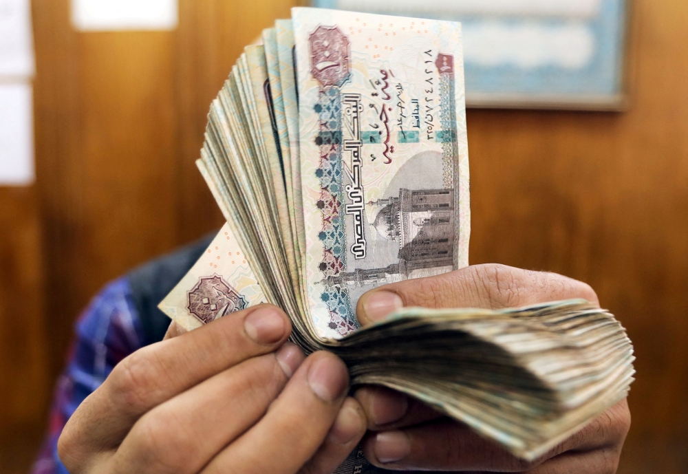 Egypt has suffered a foreign currency crunch that pushed its pound down by nearly 50 per cent against the dollar. — Reuters pic
