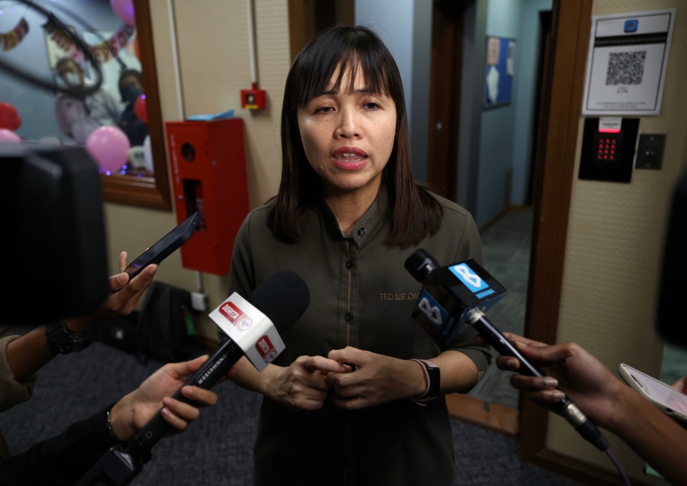Teo said she attended a meeting on the proposal for the establishment of the Malaysian Media Council that was mooted since 2018 and the matter was now in the process of drafting a bill. — Bernama pic