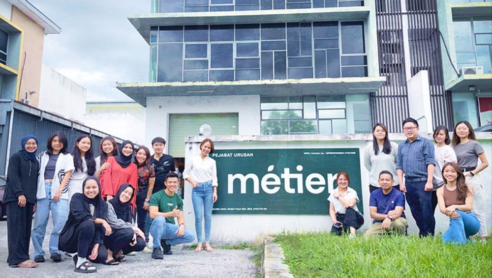 The team behind Metier Food.