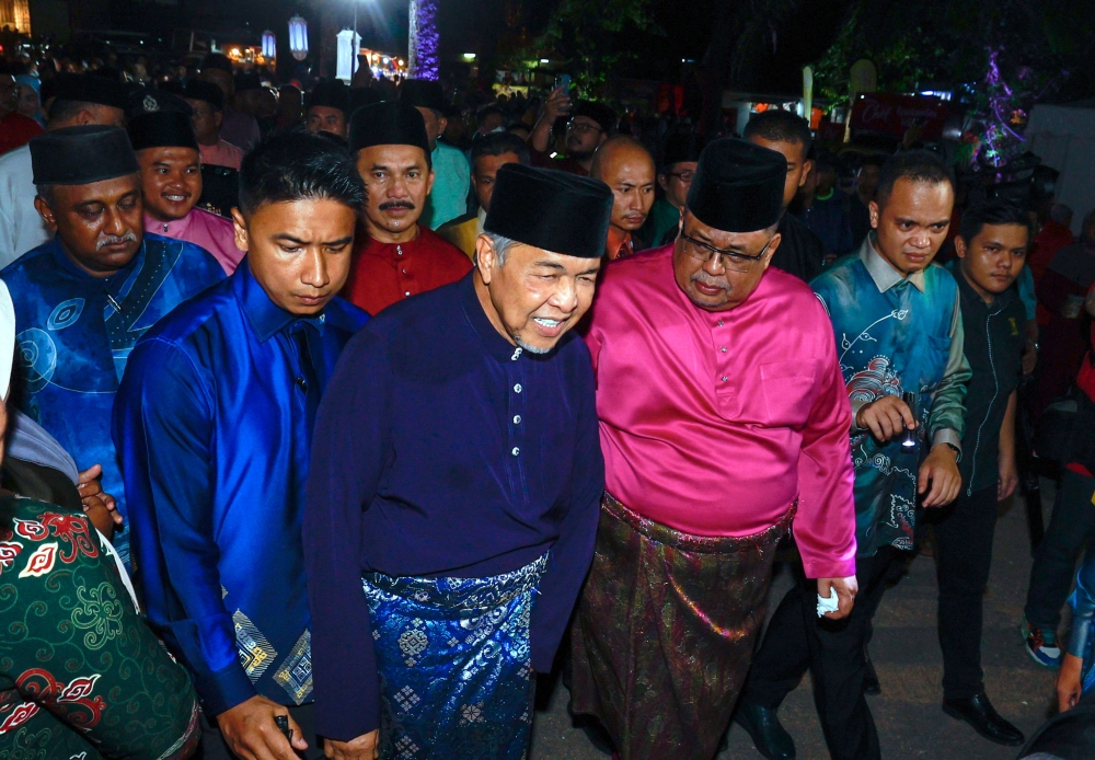 The allegation which has gone viral on WhatsApp in the past few days was described by Ahmad Zahid as a dirty tactic of the Opposition. — Bernama pic