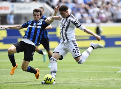 Juventus up to second in Serie A with 2-0 win at Atalanta - Vimarsana News