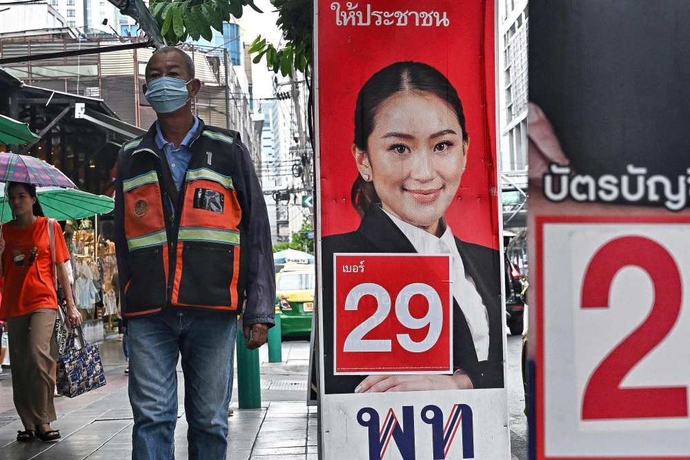 Thaksin’s daughter, Paetongtarn Shinawatra, 36, is the leading prime ministerial candidate for the opposition Pheu Thai party made up of loyalists to the populist movement that first swept her father to power in 2001. — AFP pic