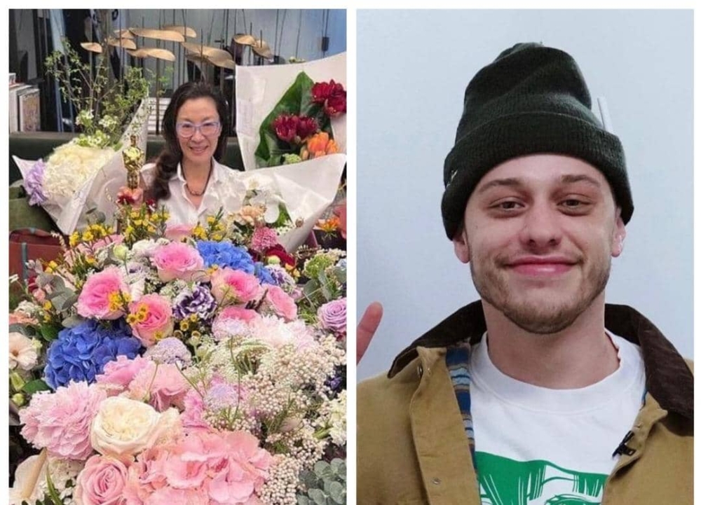 Yeoh felt bad she did not recognise her co-star Pete Davidson when they met at the 2023 Met Gala. — Pictures via Instagram/michelleyeoh_official & petedavidson.93 
