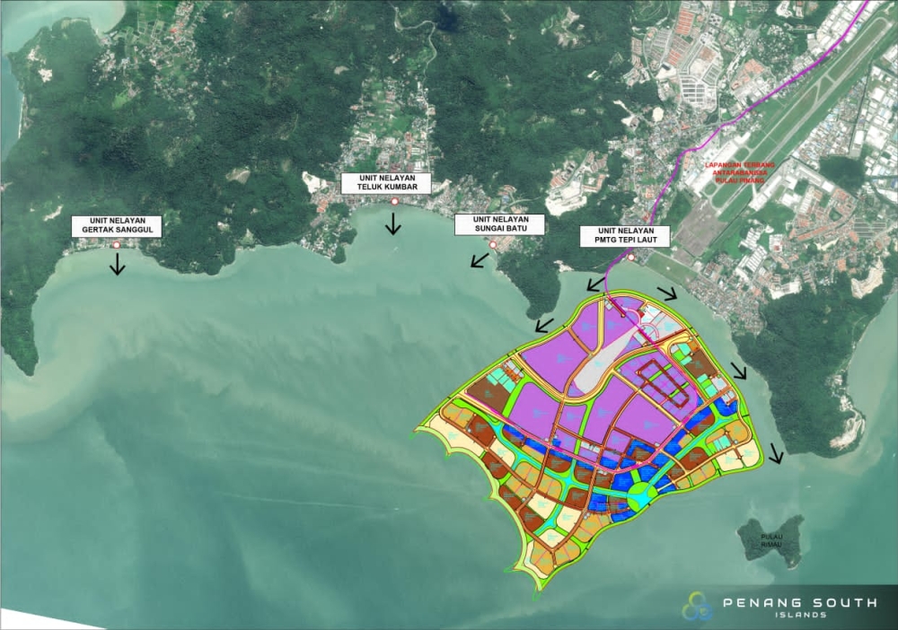 Phase two of Silicon Island's reclamation. — Picture courtesy of SRS Consortium