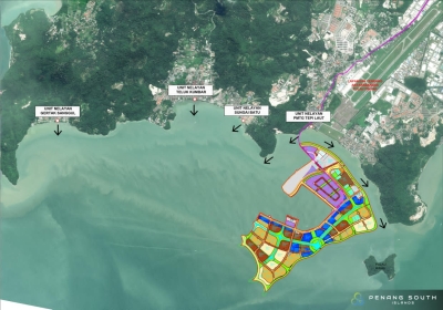Scope of Penang South Reclamation reduced to only one island, says Kon
