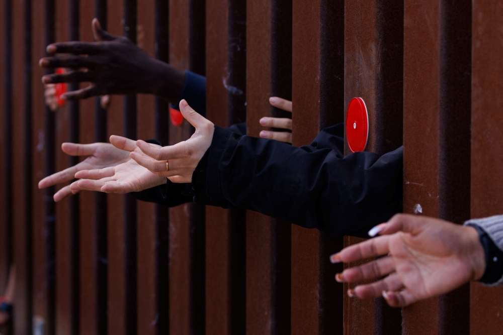 Migrants have been expelled more than 2.7 million times under Title 42, although the total includes many repeat crossers. — Reuters pic