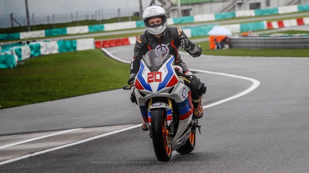 Danial has been unable to compete in championships as a professional motorcycle racer as he is not a Malaysian. ― Picture courtesy of Afique Danial Izzad Bogers