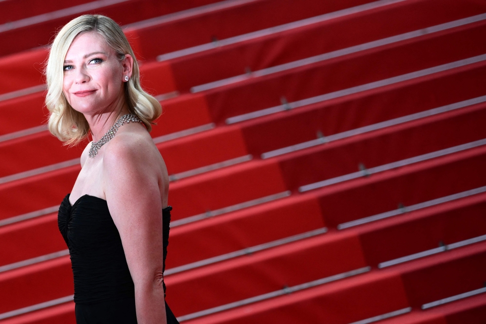 Kirsten Dunst at the screening of the film ‘Killers of the Flower Moon’ during the 76th edition of the Cannes Film Festival. — AFP pic