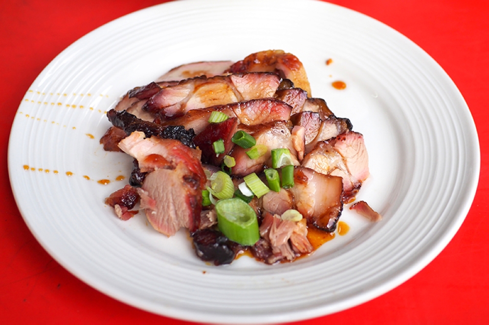 The ‘char siu’ here may not be the star but it's tender although a little leaner.