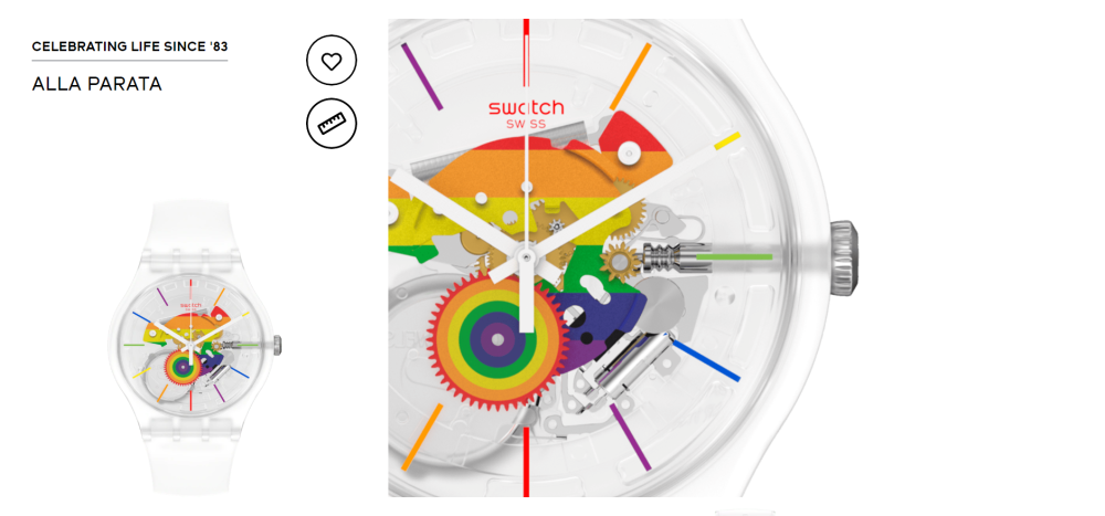 The Swatch Alla Parata model. — Screengrab from Swatch Malaysia's website