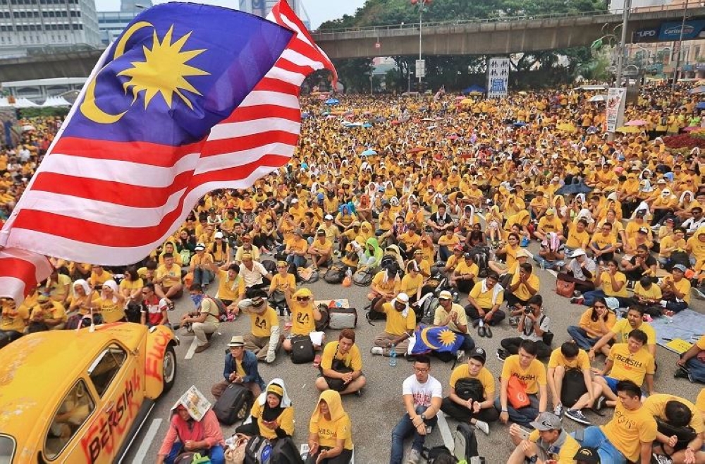 In 2015, the home minister made an order that Bersih 4 yellow T-shirt was a prohibited publication on grounds of that it was likely to be prejudicial to public order. — File picture by Saw Siow Feng
