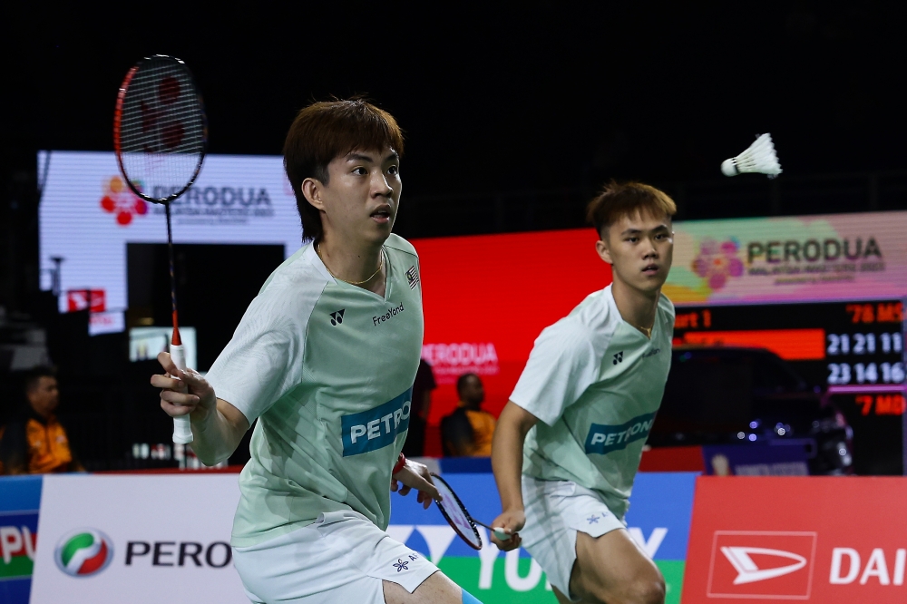 Wei Chung Kai-won mengalahkan pasangan Indonesia untuk menembus semifinal Masters di Malaysia