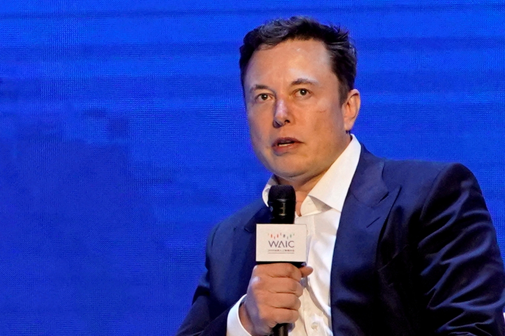 Elon Musk's trip is his first since since he set the internet abuzz by dancing on stage during an event at Tesla’s Shanghai factory in early 2020. — Reuters pic