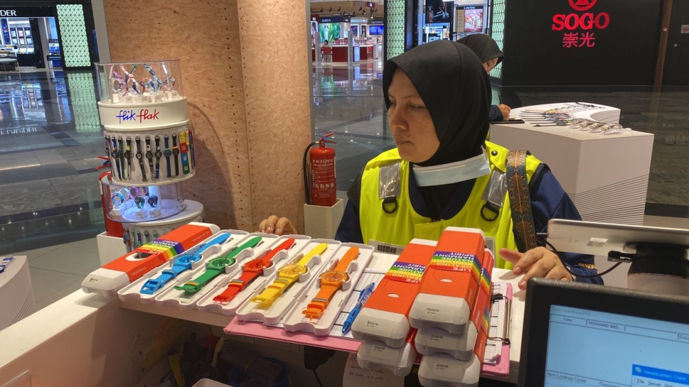 Swatch's 2023 Pride collection as shown during a raid by Malaysian authorities. — Picture courtesy of Swatch Malaysia