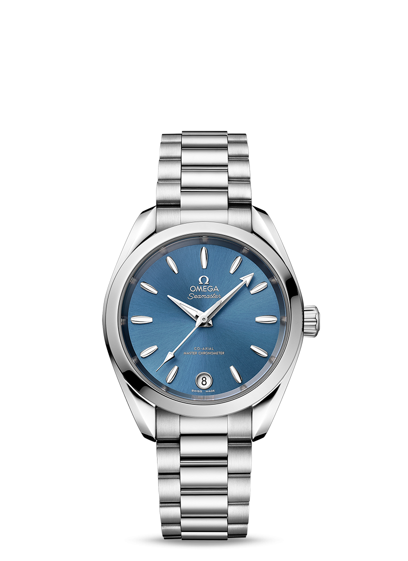 A timepiece from Omega's latest Seamaster Aqua Terra Shades collection. — Picture courtesy of Omega