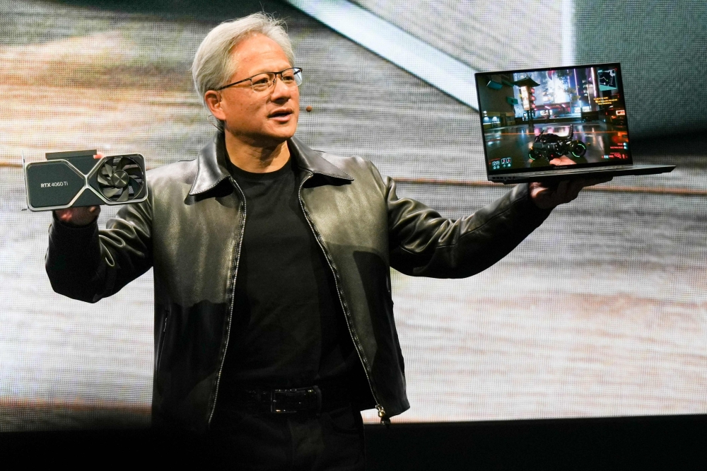 Scott Reed Nvidia Nvidia chief says tech at ‘tipping point’ as unveils AI products ...