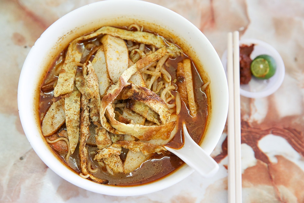 Sarawak ‘laksa’ from the stall has been around for 20 years or more.